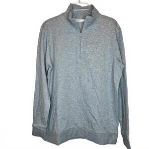 Criquet Men's Grey 1/4 Zip Size Medium NWT Performance Pullover